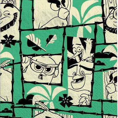 Amscan Party Supplies Angry Birds 2 Small Napkin (16 count)