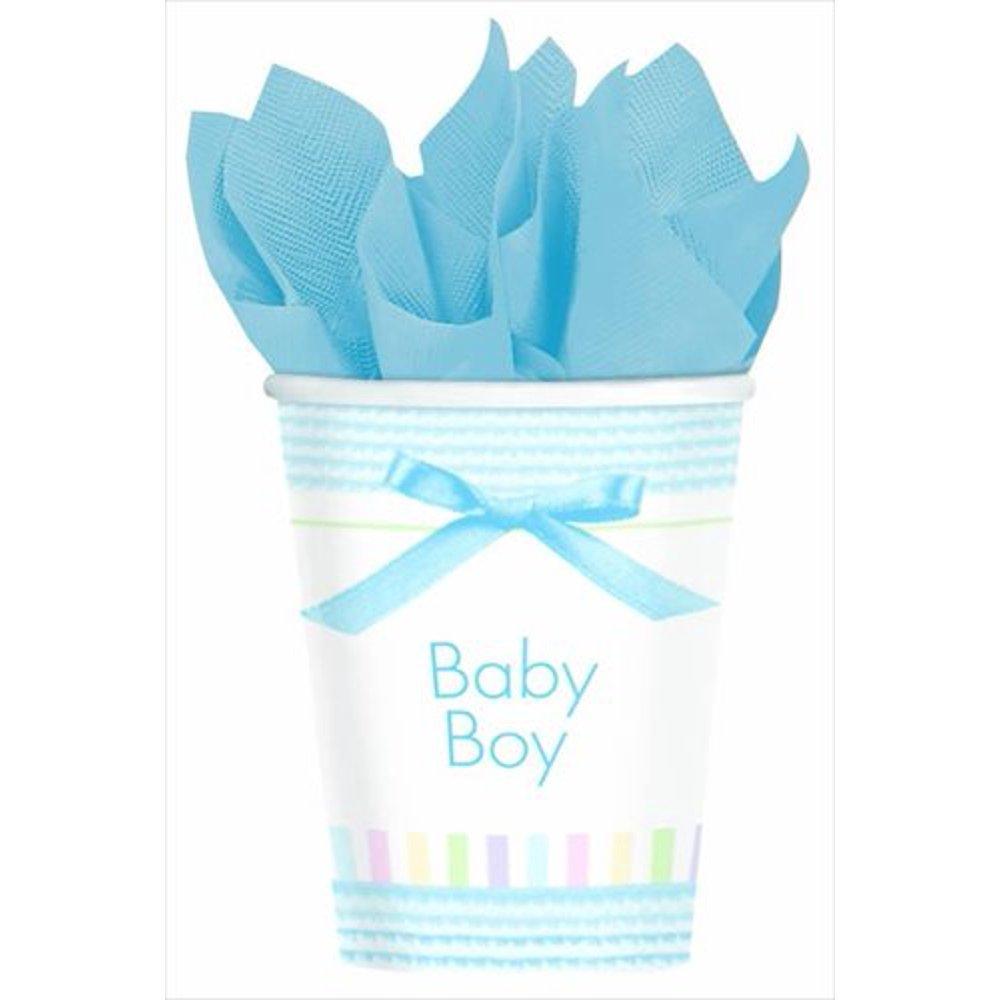 Amscan Party Supplies Baby Soft Blue Cup 9oz (8 count)