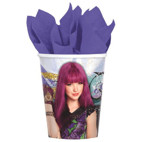 Amscan Party Supplies Descendants 2 Cups 9 oz (8 count)