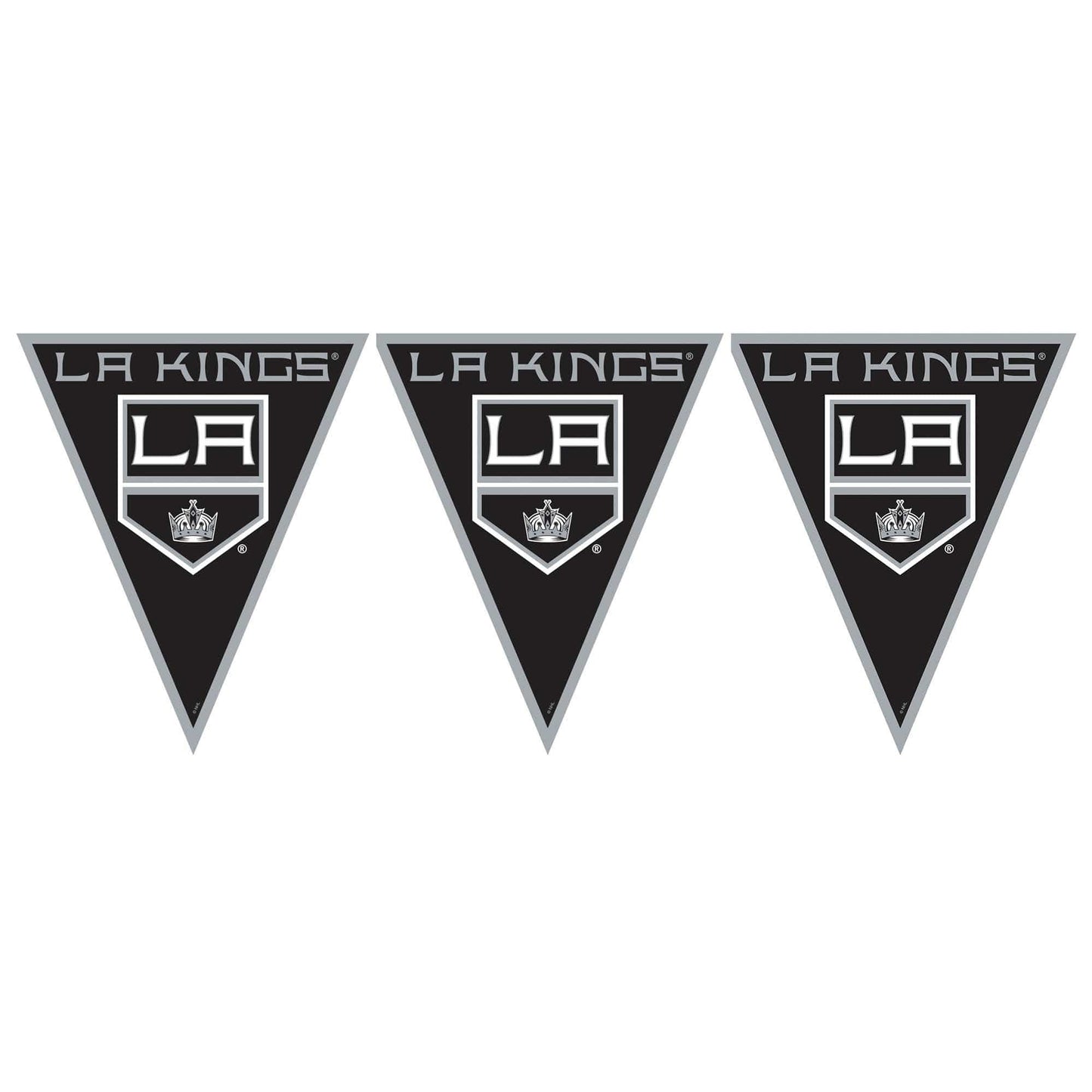 Amscan Party Supplies LA Kings Pennant Banner