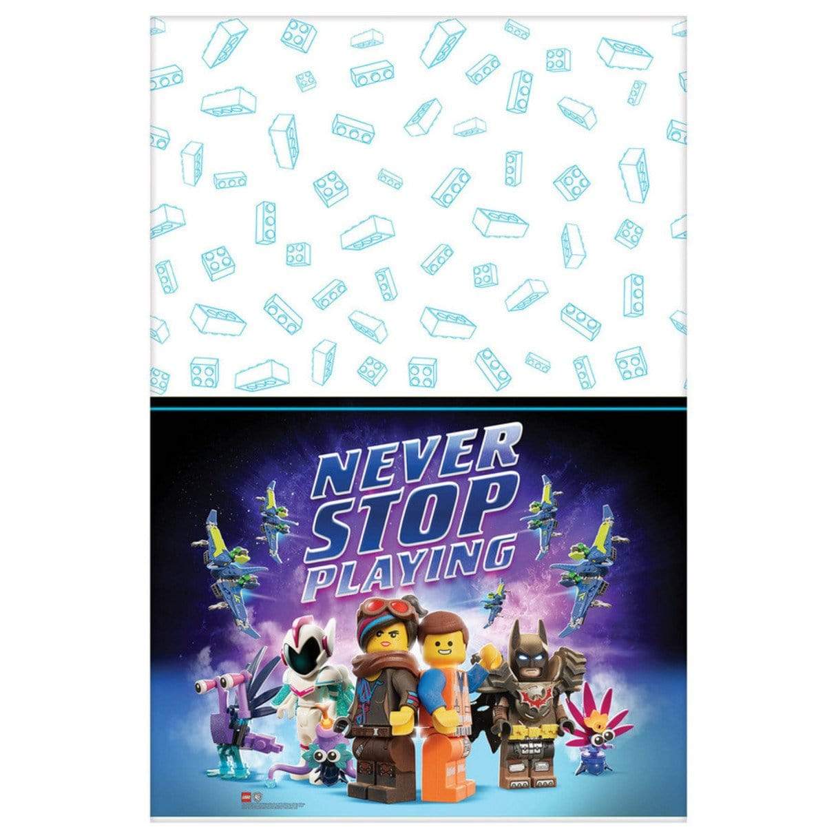 Amscan Party Supplies Lego Movie 2 Table Cover