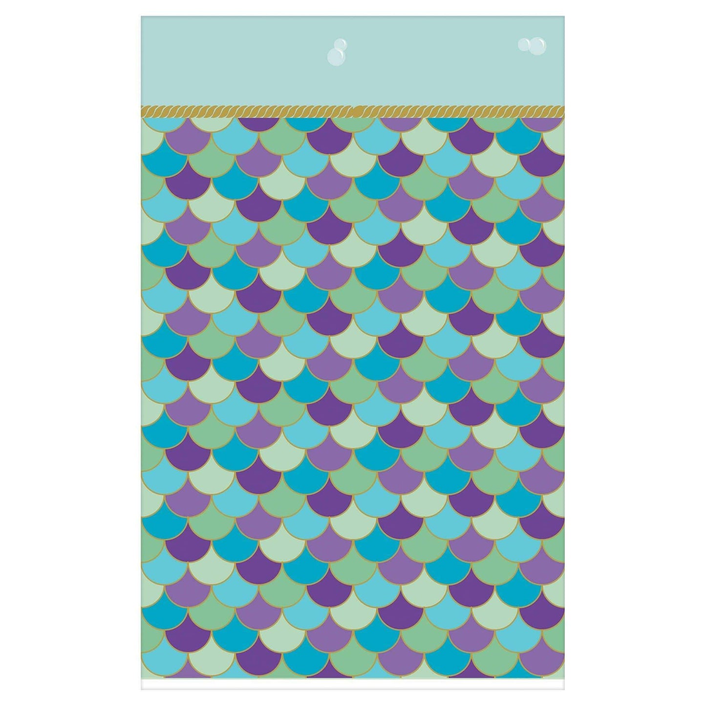 Amscan Party Supplies Mermaid Wishes Table Cover