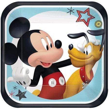 Amscan Party Supplies Mickey On The Go Plates (8 count)