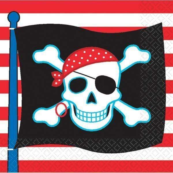 Amscan Party Supplies Pirate Party Lunch Napkins (16 count)
