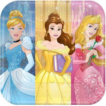 Amscan Party Supplies Princess Dream 9in Square Plates 9″ (8 count)