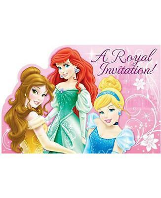 Amscan Party Supplies Princess Sparkle Invitations (8 count)