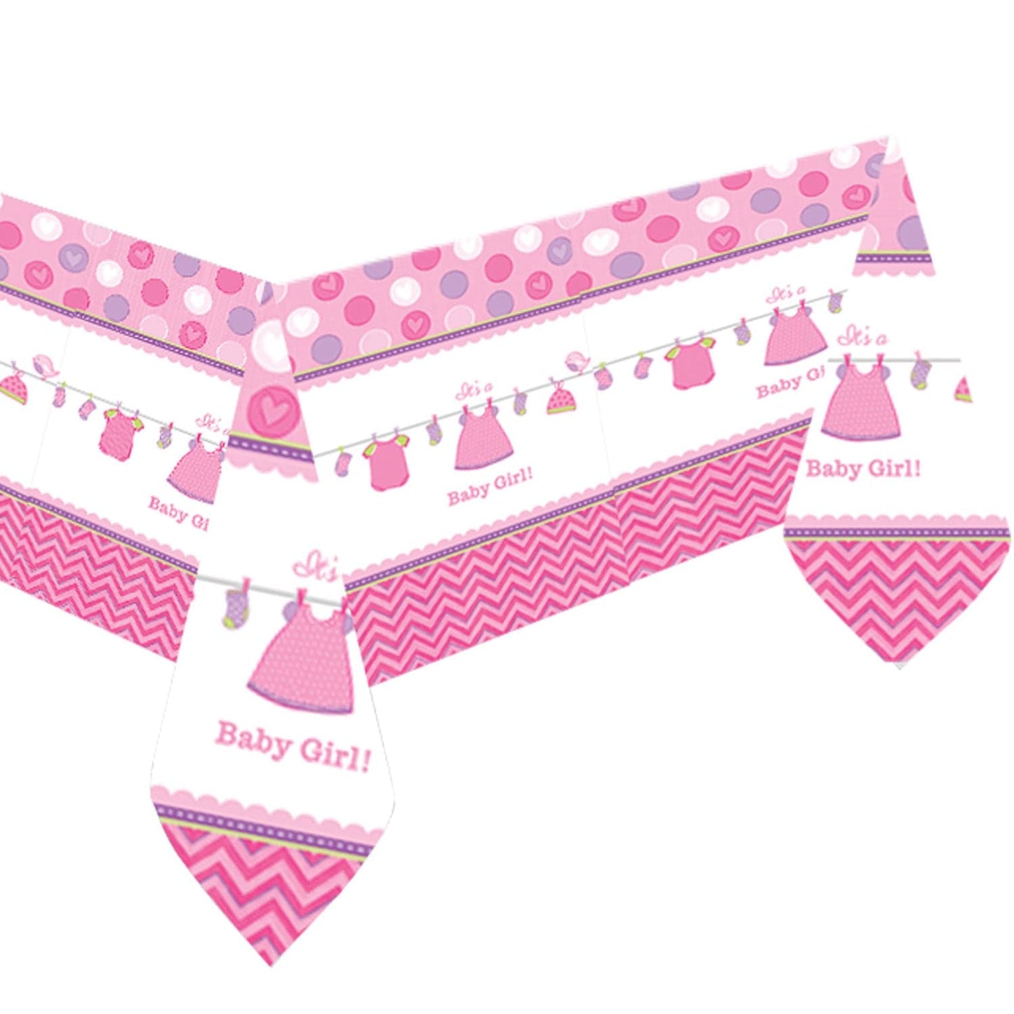 Amscan Party Supplies Shower Love Girl Table Cover