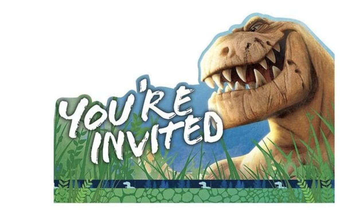 Amscan Party Supplies The Good Dinosaur Invitations (8 count)