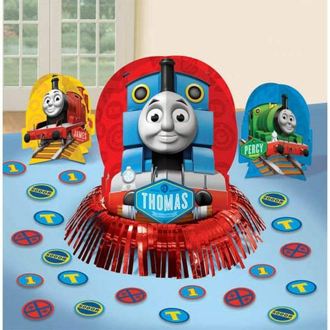 Amscan Party Supplies Thomas All Aboard Table Kit (23 count)