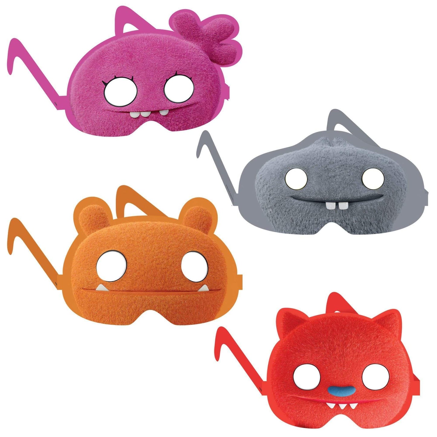 Amscan Party Supplies Ugly Dolls Movie Paper Glasses (8 count)
