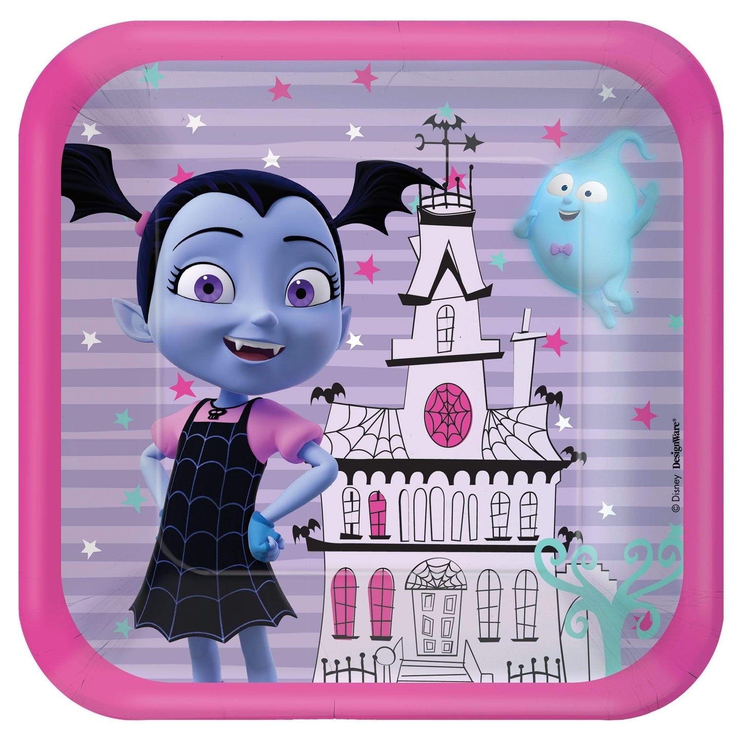 Amscan Party Supplies Vampirina 7in Plates 7″ (8 count)