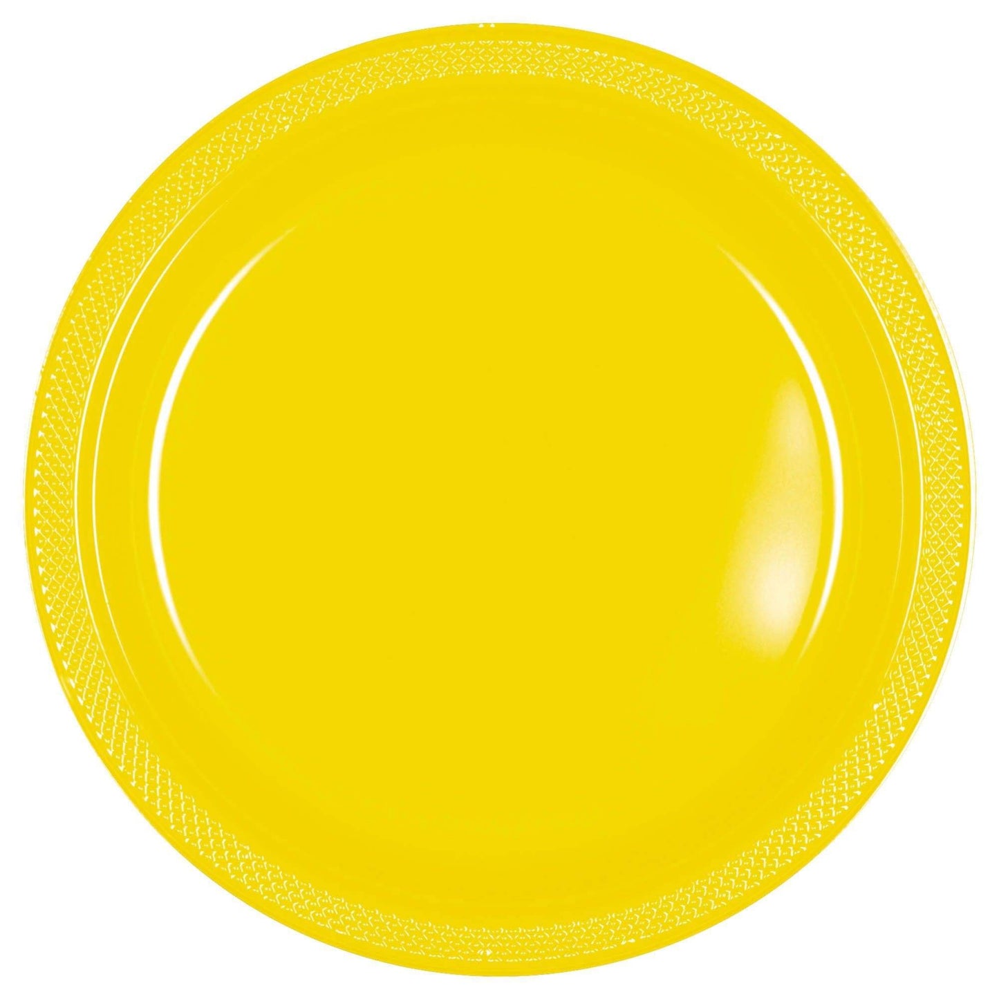 Amscan Party Supplies Yellow Sunshine 9in Plates 20ct 9″ (20 count)