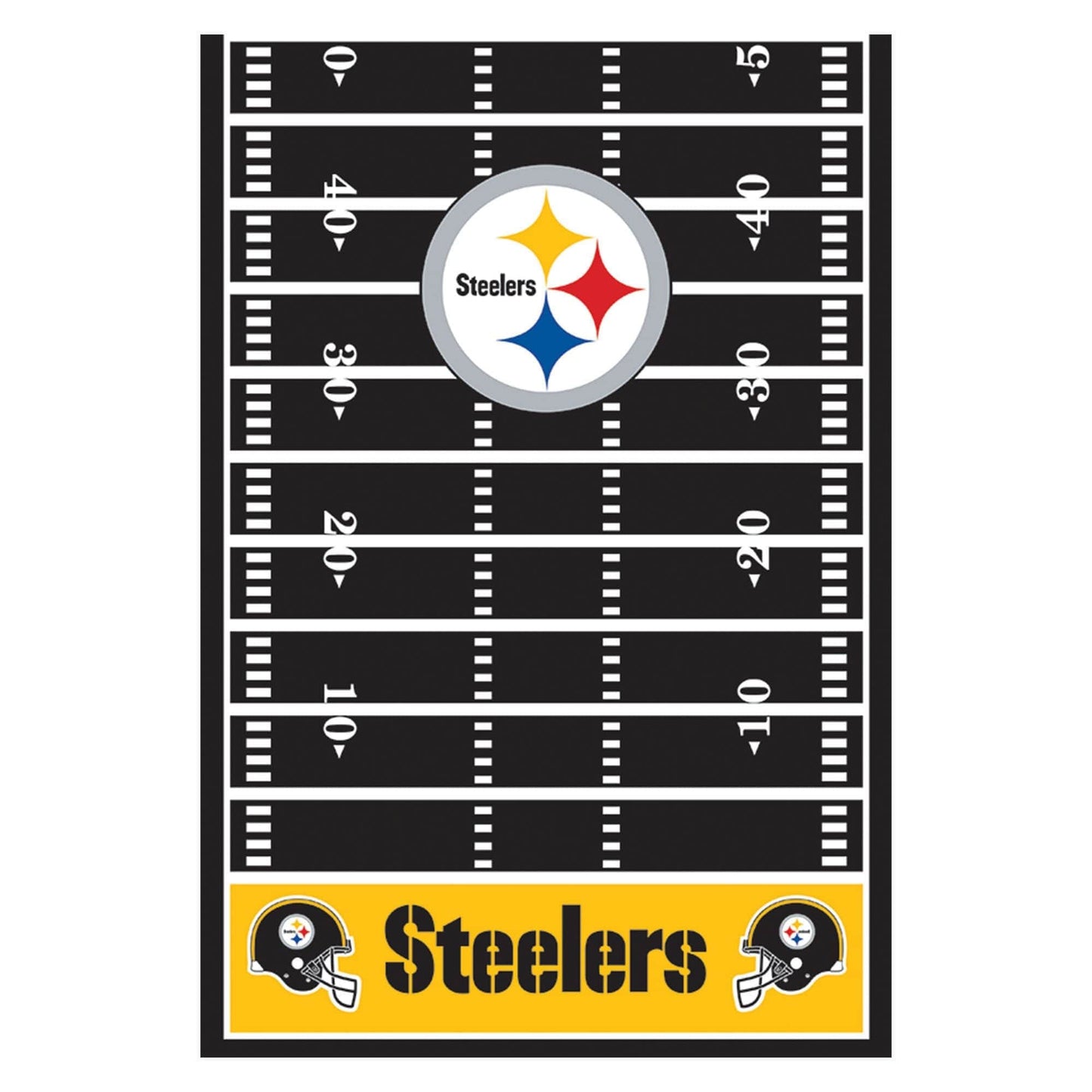 Amscan Pittsburg Steelers Football Tablecover