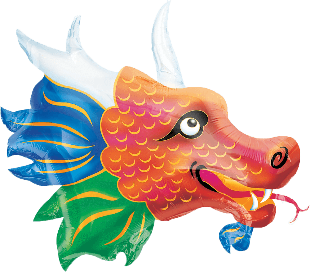 33" Jumbo Chinatown Dragon Balloon