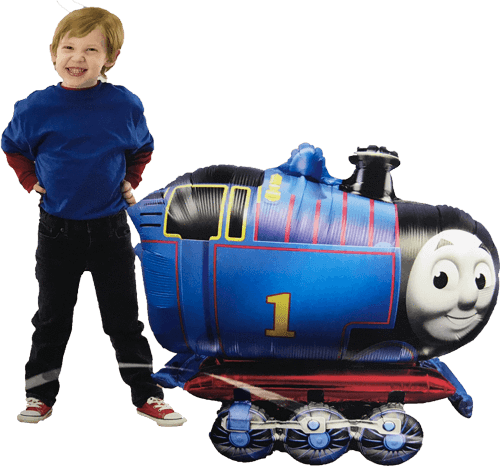Anagram Mylar & Foil 36" Giant Thomas The Tank Engine Airwalker Balloon