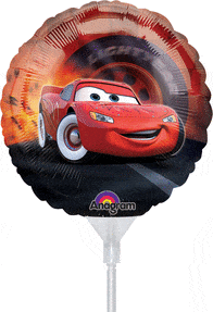 Anagram Mylar & Foil Cars (requires heat-sealing) 9″ Balloon