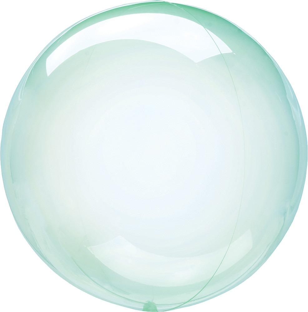Anagram Mylar & Foil Crystal Clearz Green 18″ Balloon