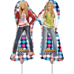 Anagram Mylar & Foil Hannah Montana 14″ Balloon (requires heat-sealing)