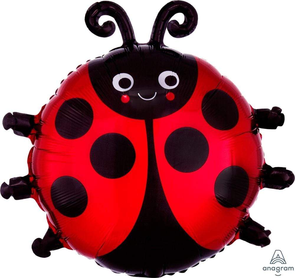 Happy Lady Bug 19" Mylar Foil Balloon