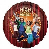 Anagram Mylar & Foil High School Musical (requires heat-sealing) 9″ Balloon