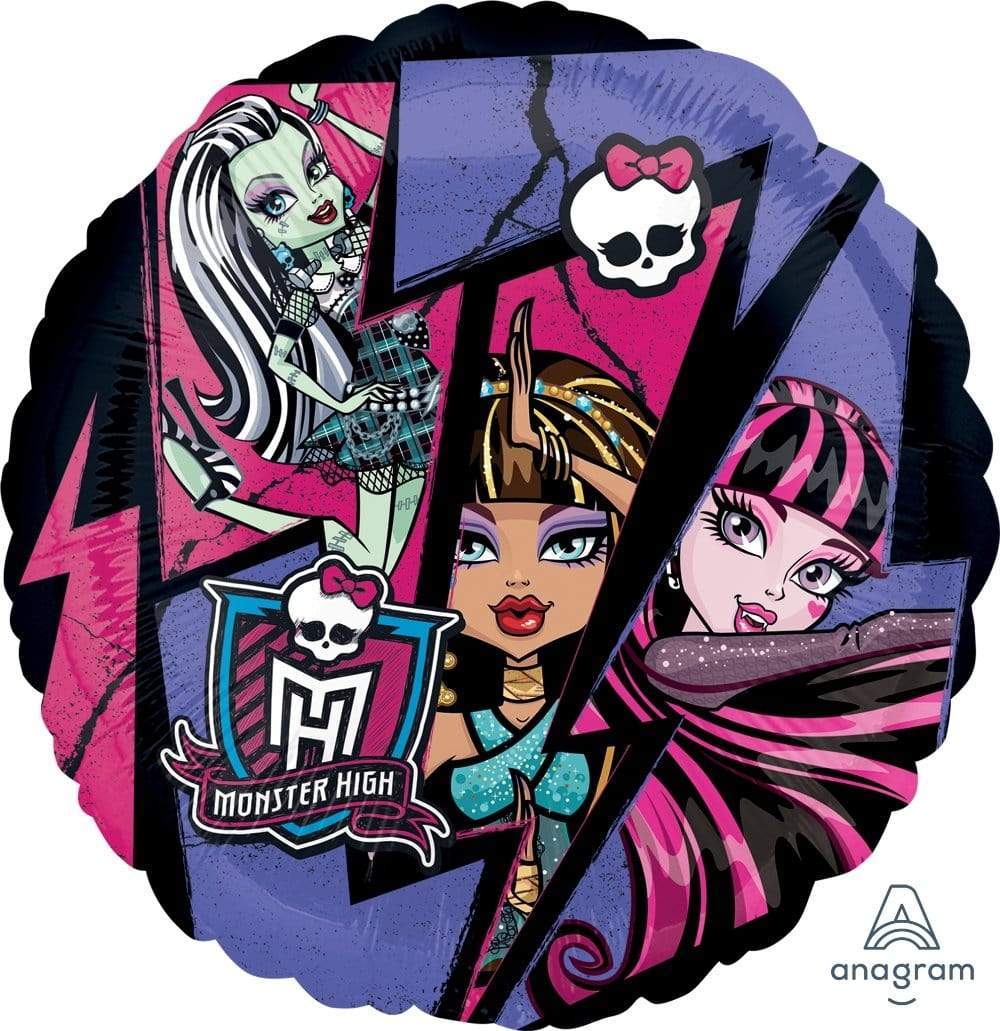 Anagram Mylar & Foil Monster High Group Balloon