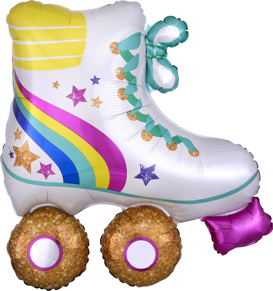 Anagram Mylar & Foil Roller Skate 30″ Balloon