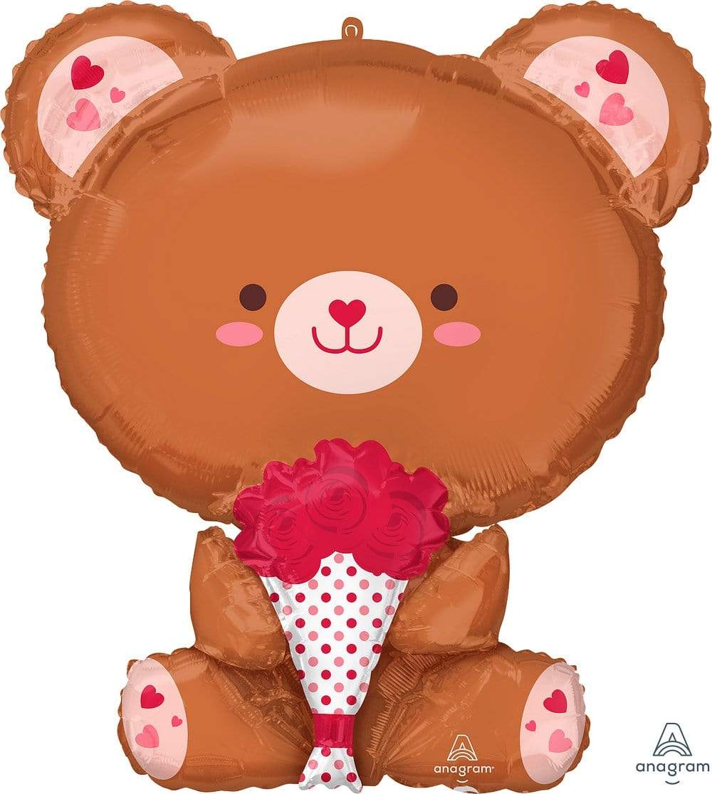Anagram Mylar & Foil Teddy Bear Garland 26″ Balloon