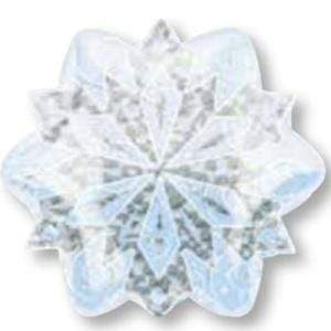 Anagram Mylar & Foil White Christmas Snowflake 18″ Balloon