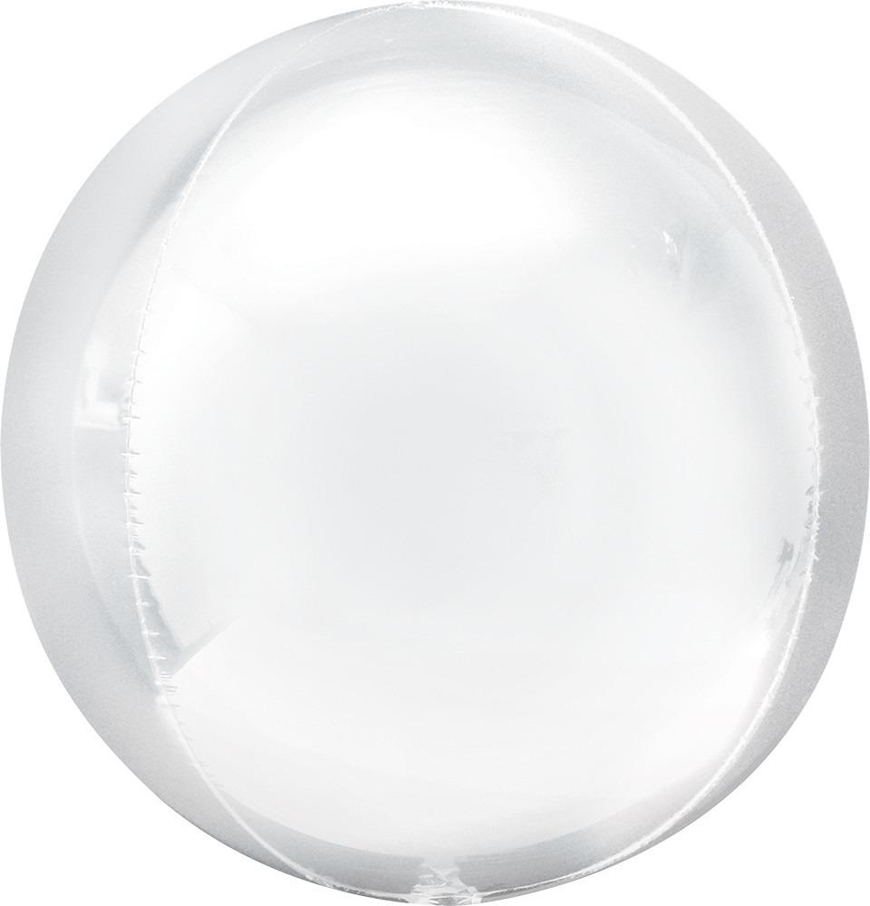 Anagram White 16″ Orbz Balloon