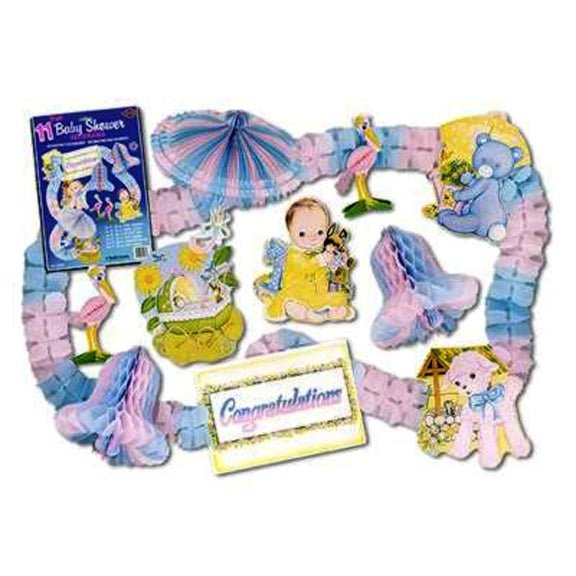 Baby Shower Decorama (11ct) - The Beistle Company