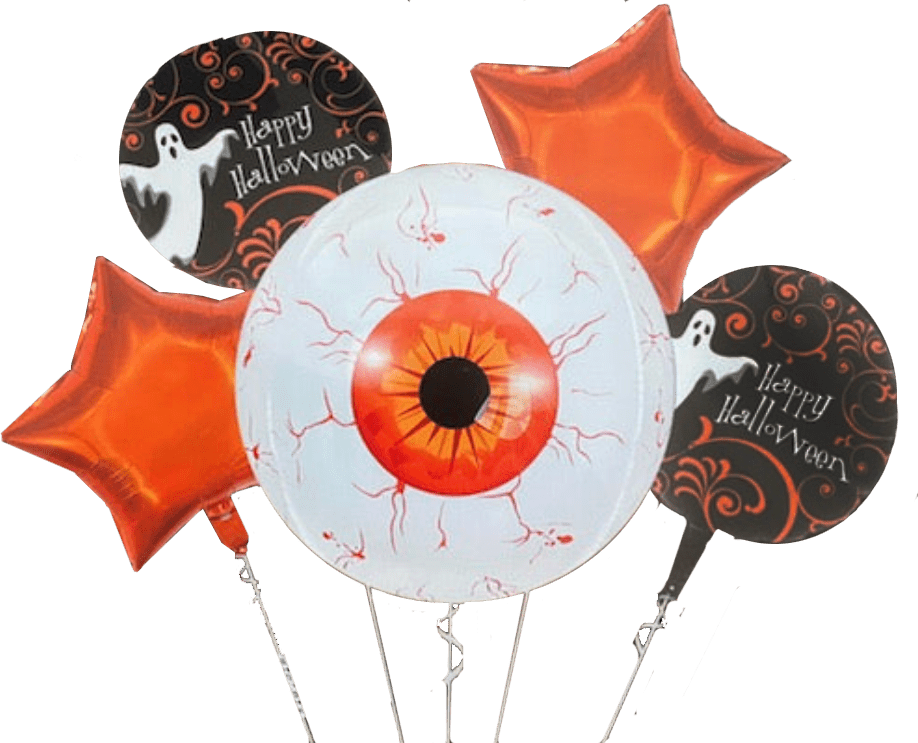 Balloon Bouquet - Halloween Eyeball - Winner Party