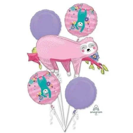 Balloon Bouquet - Pink Sloth - Anagram