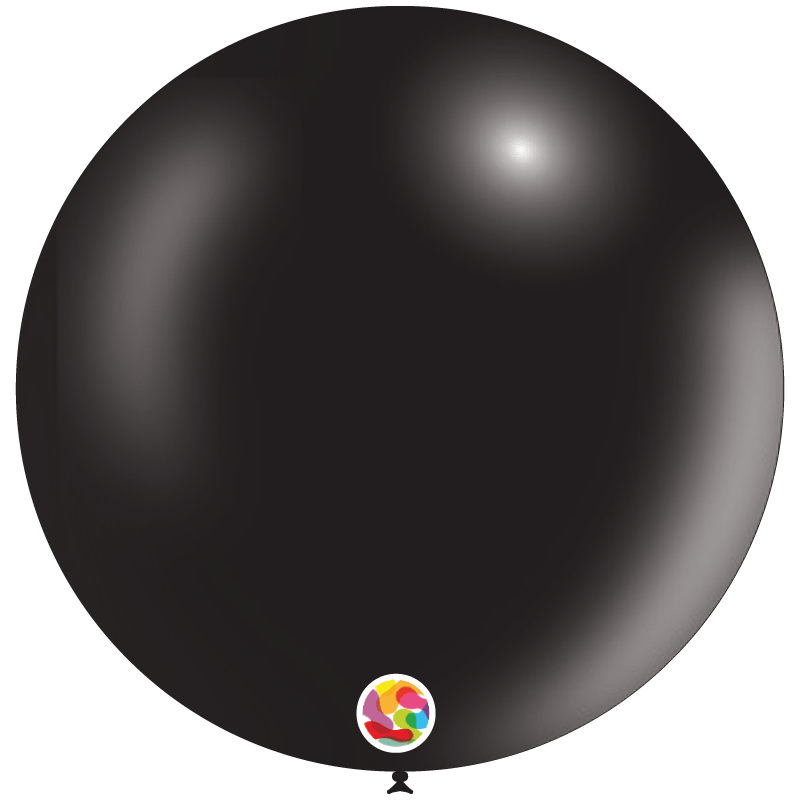 Balloonia Latex Black 36″ Latex Balloons (5 count)