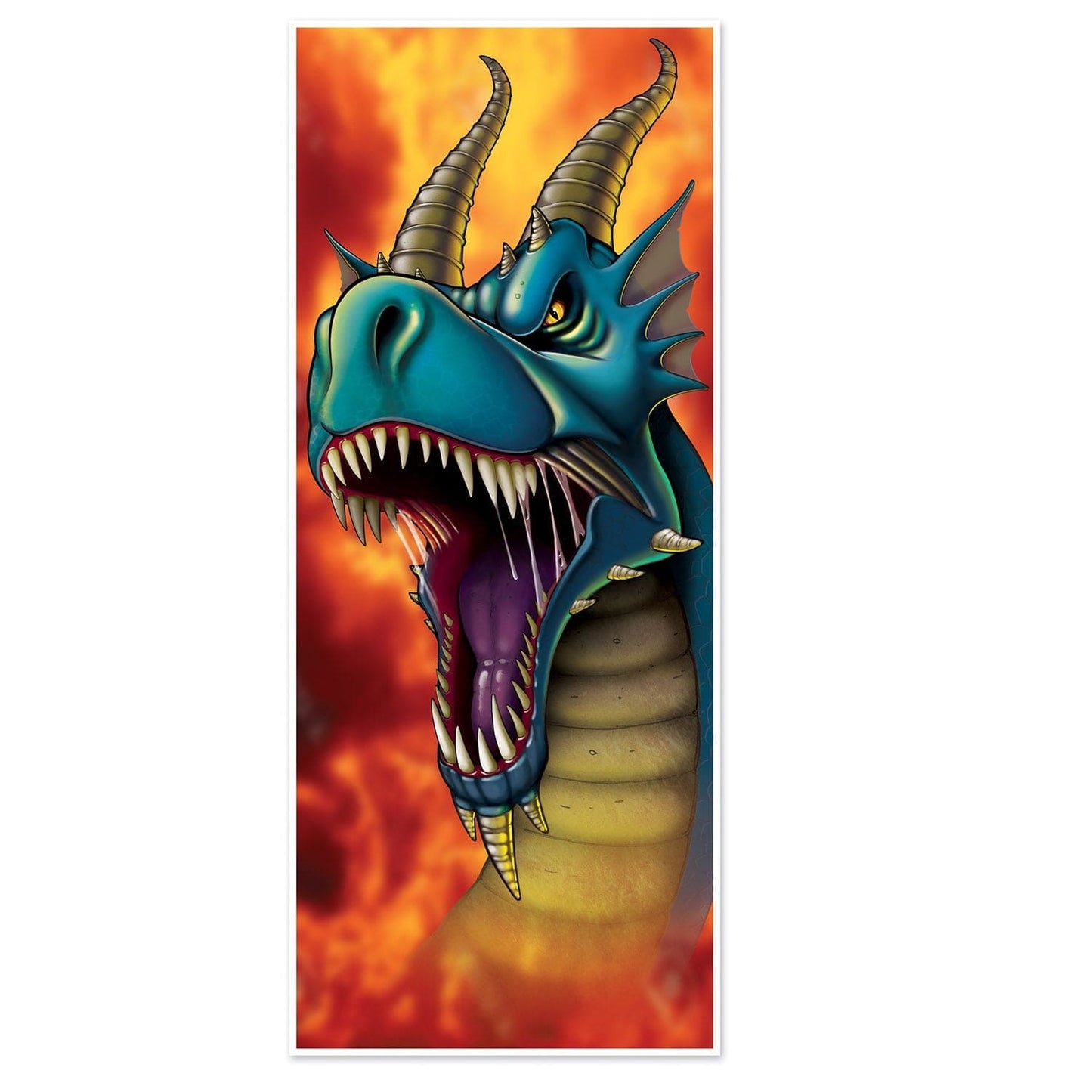Beistle Party Supplies Dragon Door Cover