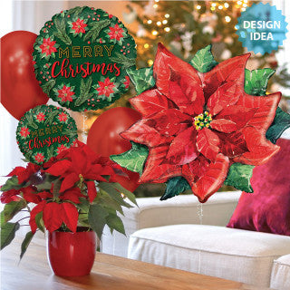 Watercolor Christmas 9″ Balloon