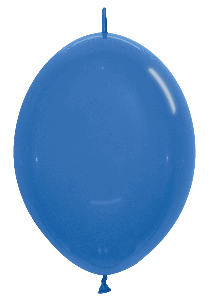 Betallic Latex Crystal Blue 12″ Link-O-Loon Balloons (50 count)