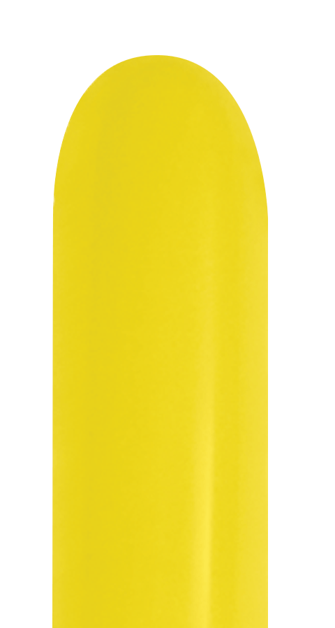 Betallic Latex Fashion Yellow 260B Latex Balloons (50 count)