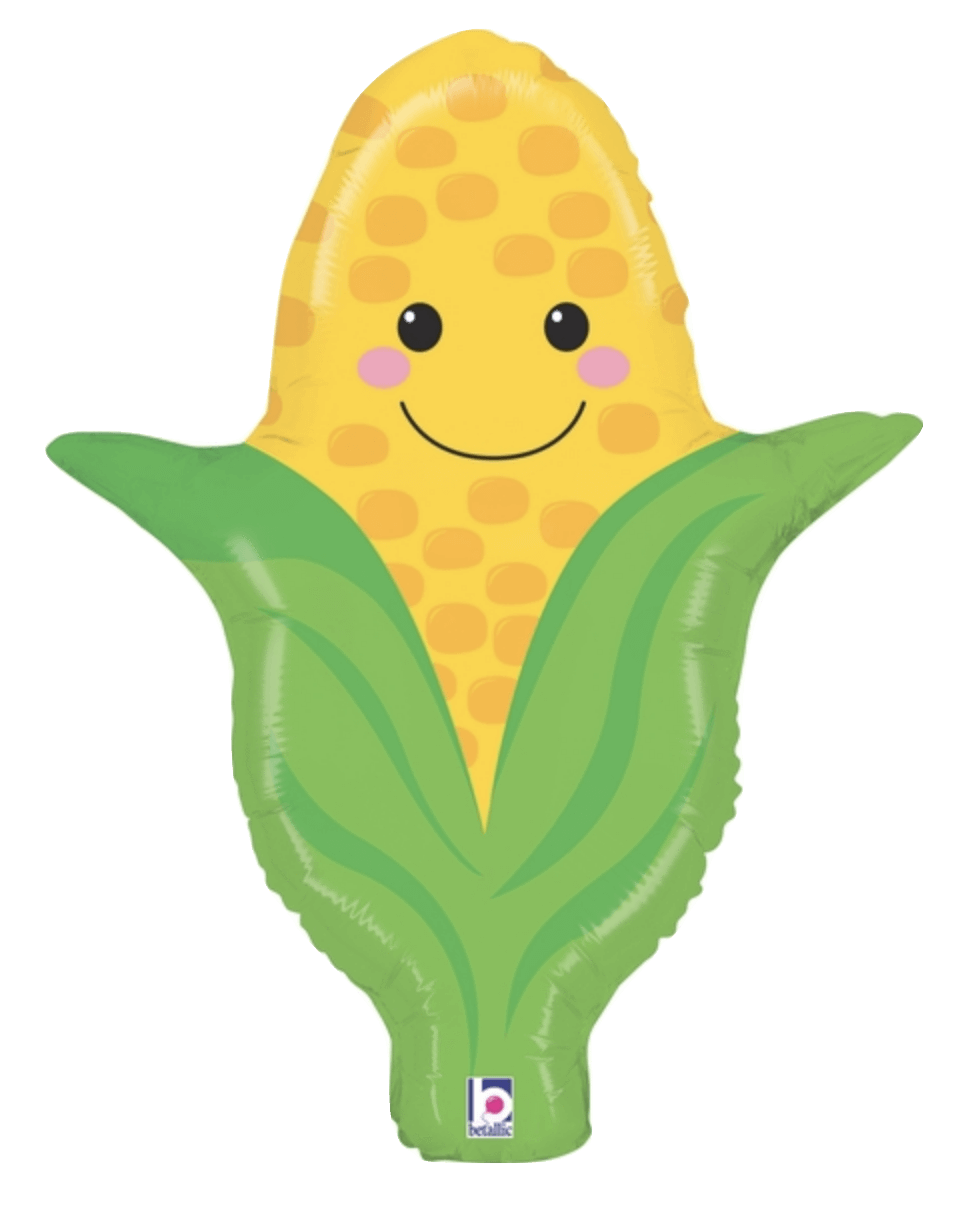 Betallic Mylar & Foil Giant Ear of Corn 27" Corny Balloon