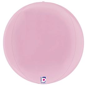 Betallic Pastel Pink Globe 16″ Dimensional Balloon