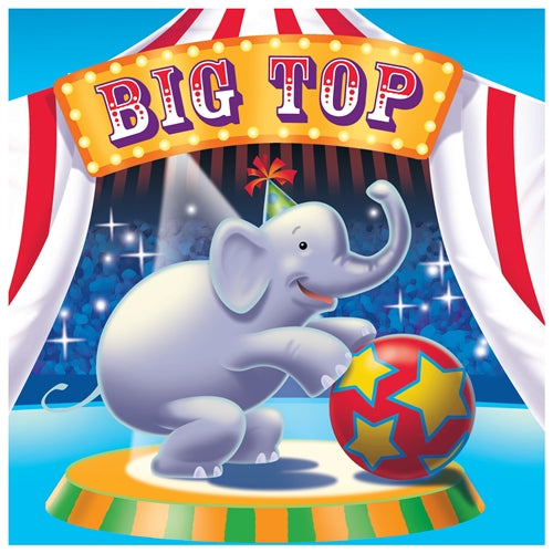 Big Top Circus Lunch Napkins by Creative Converting from Instaballoons