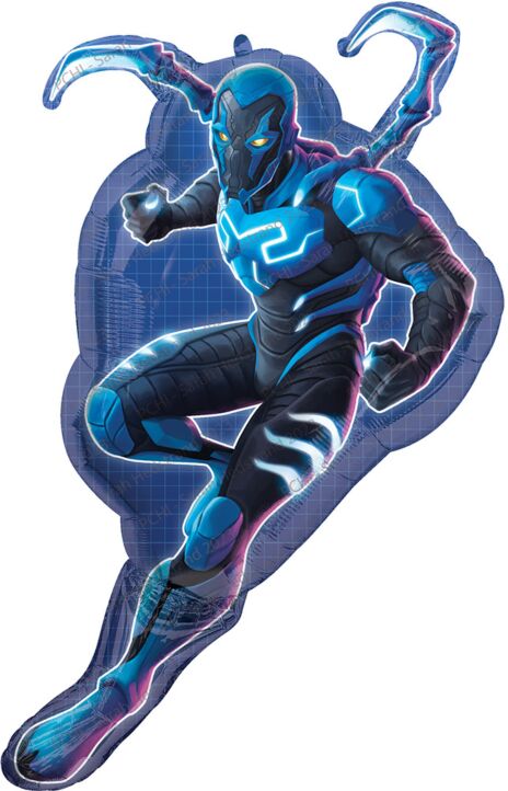 Blue Beetle 33″ Foil Balloon by Anagram from Instaballoons
