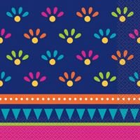 6.5" Luncheon Napkins - Boho Fiesta (20ct) - Unique