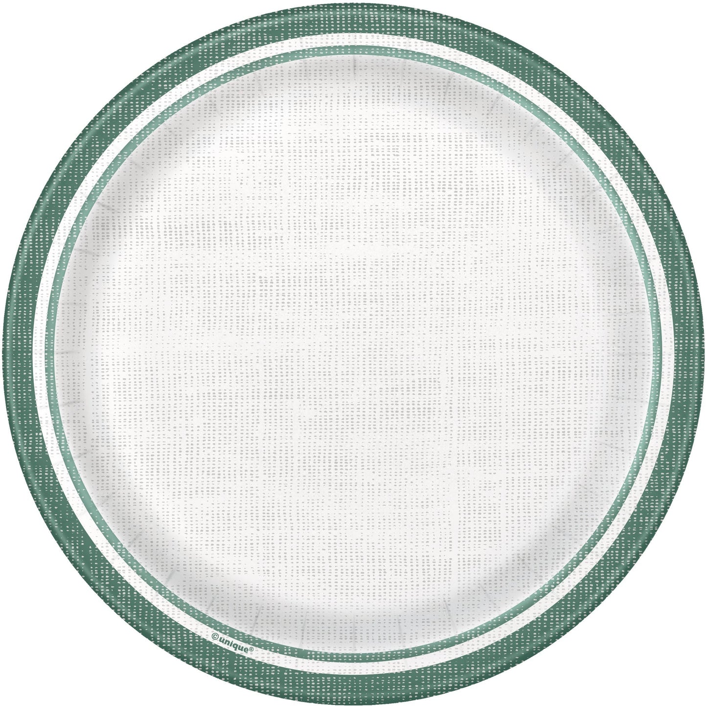 Botanical Stripes Paper Plates 7″ by Unique from Instaballoons
