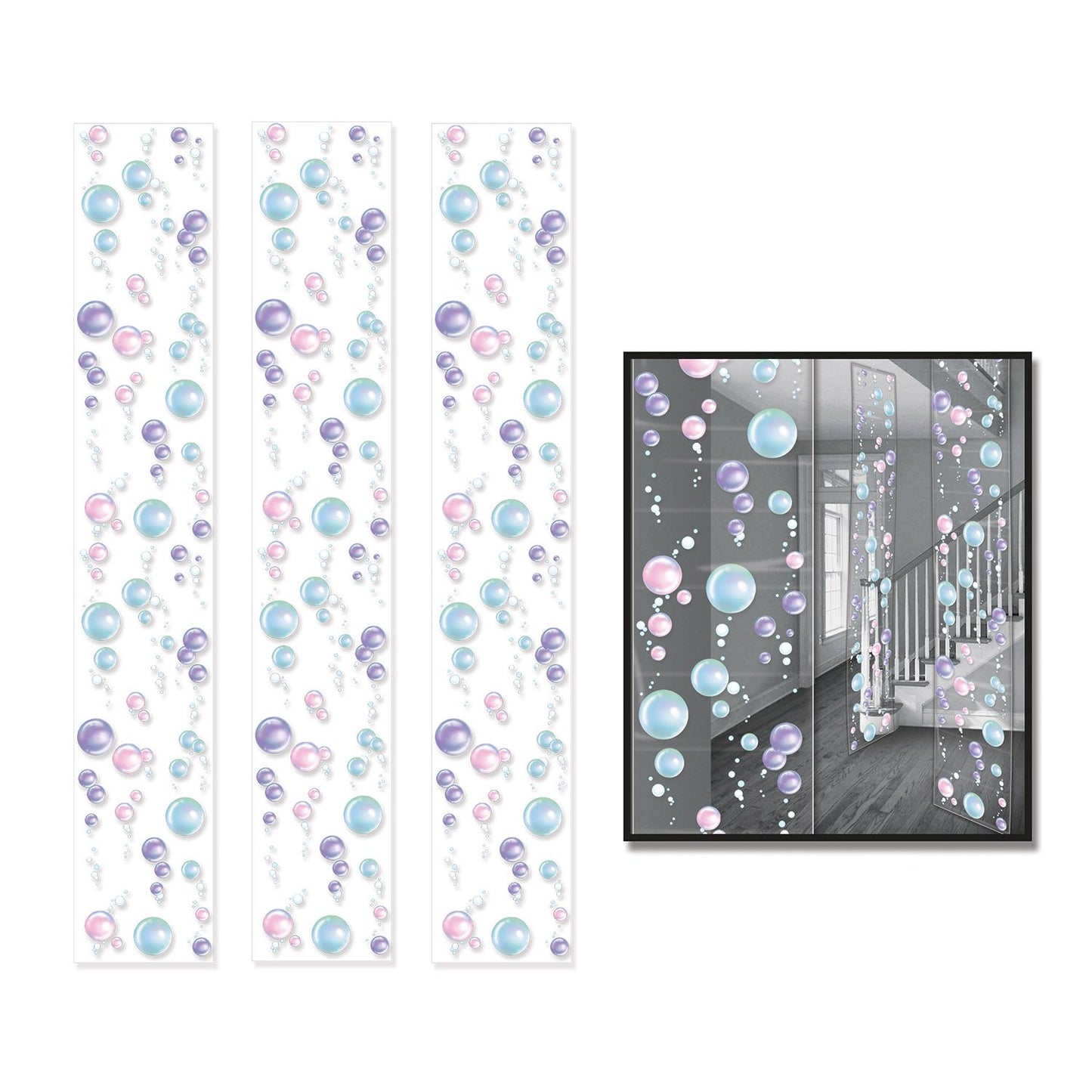 Bubble Party Panels by Beistle from Instaballoons