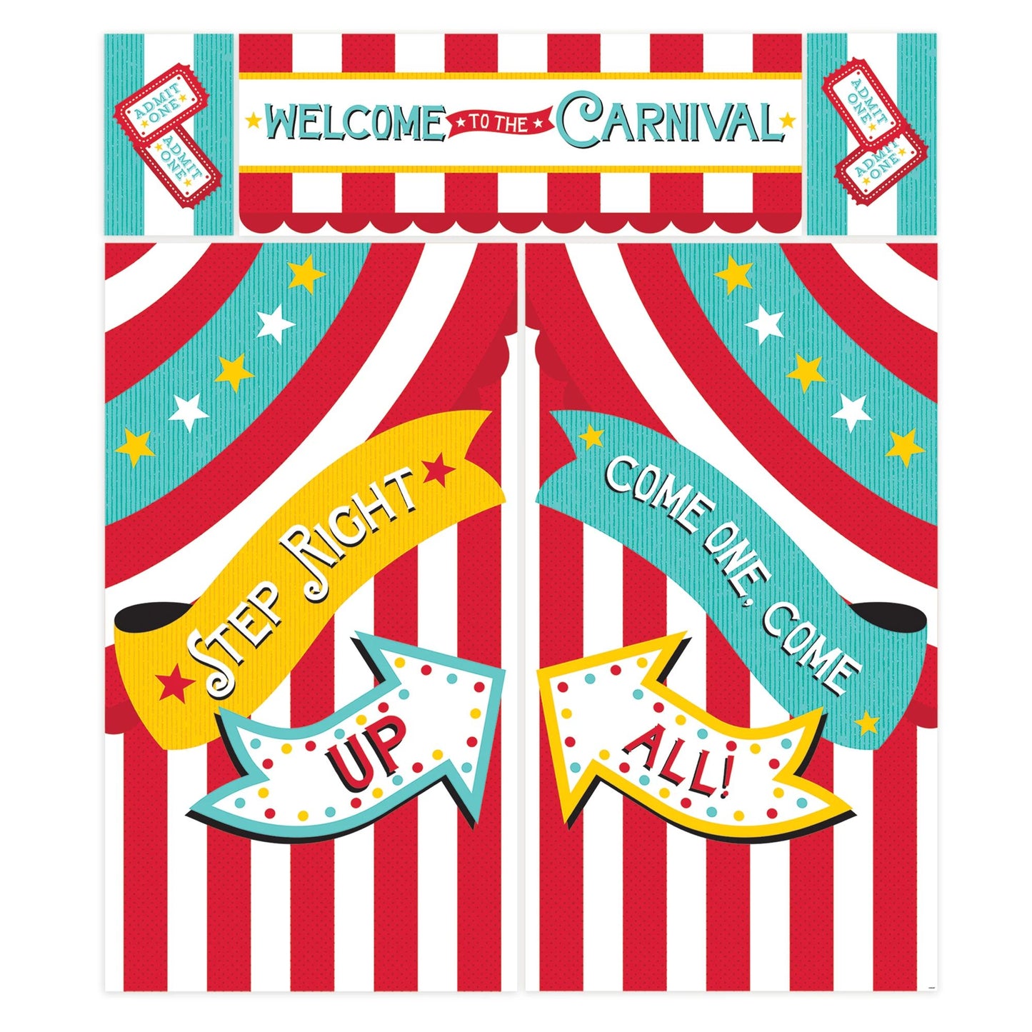 Carnival Scene Setter Decorating Kit - Amscan
