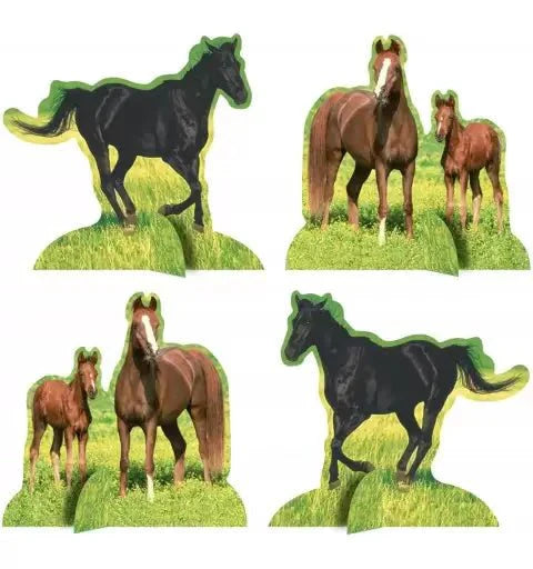 Centerpiece - Wild Horses (4ct) - Creative Converting