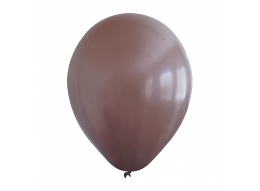 Chocolate Brown 5″ Latex Balloons by Kalisan from Instaballoons