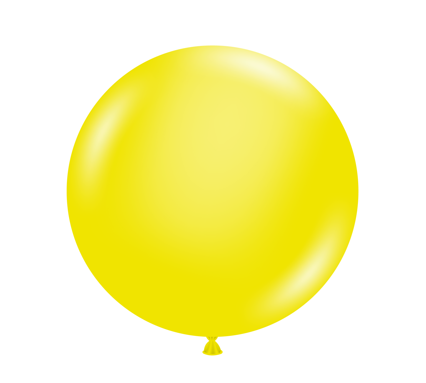 Clear Yellow 24″ Latex Balloons
