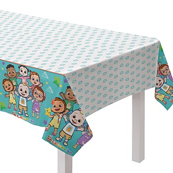 Cocomelon Table Cover 54″ x 96″ Foil Balloon by Amscan from Instaballoons