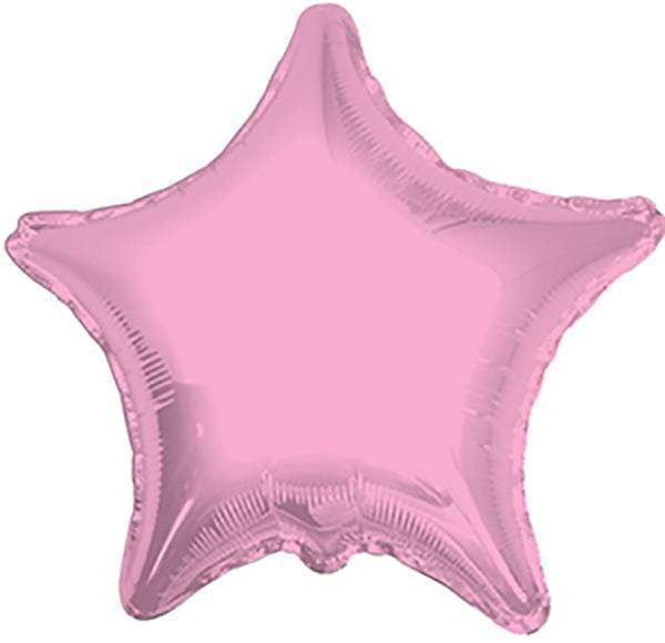 Convergram Mylar & Foil Baby Pink Star 36″ Metallized Balloon